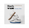For his new company Thaely, Ashey Bhave produces sneakers out of scrap plastic