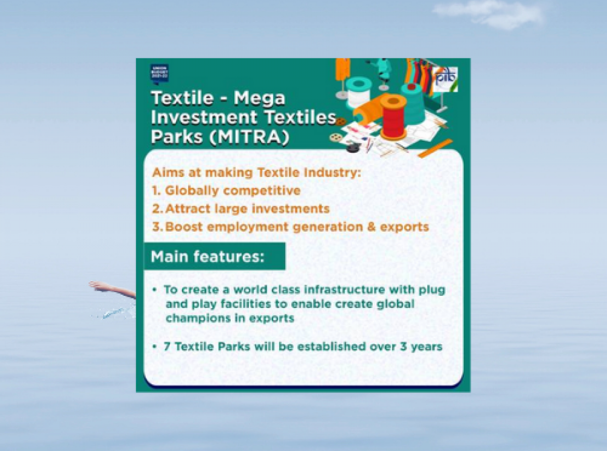 States will compete for a place in the MITRA textiles initiative