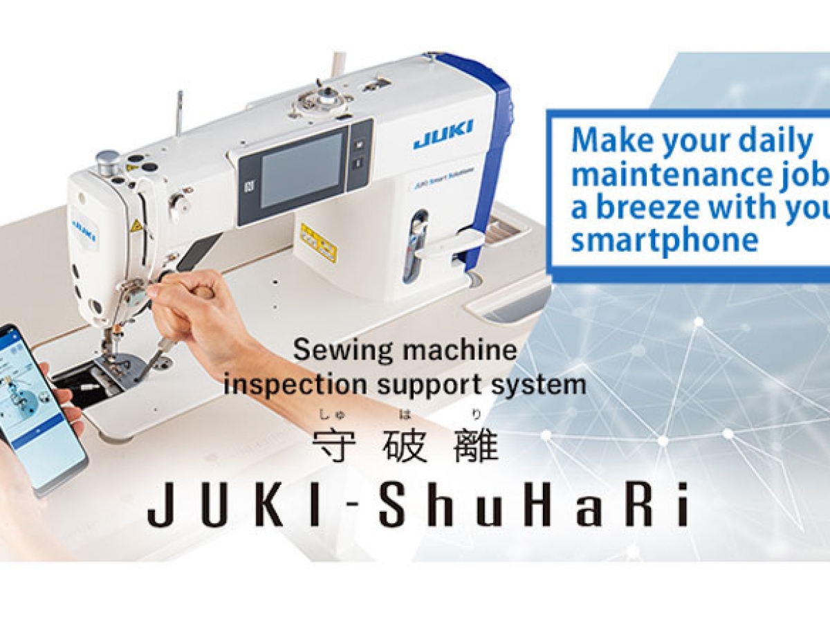 JUKI takes a step closer to digitization with the launch of the ShuHaRi and E-learning platforms