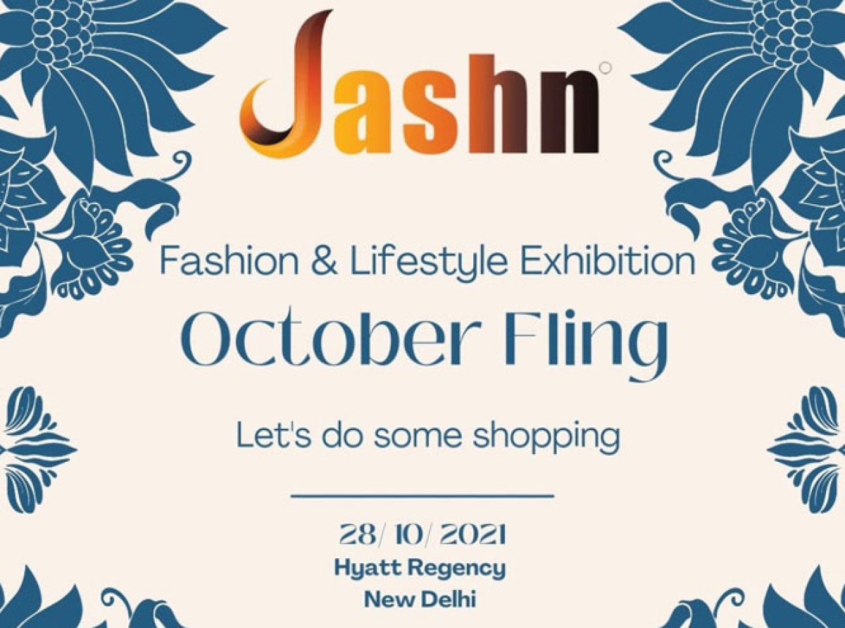 This October, the Jashn Fashion and Lifestyle Exhibition will host 'October Fling' in New Delhi