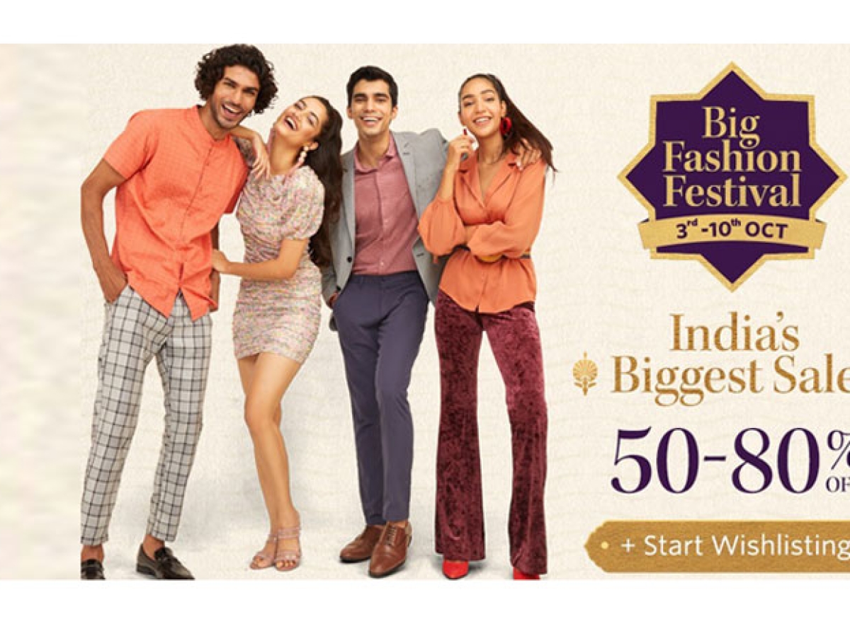 Five million customers place 8 million orders at Myntra ‘Big Fashion Festival’ (BFF)