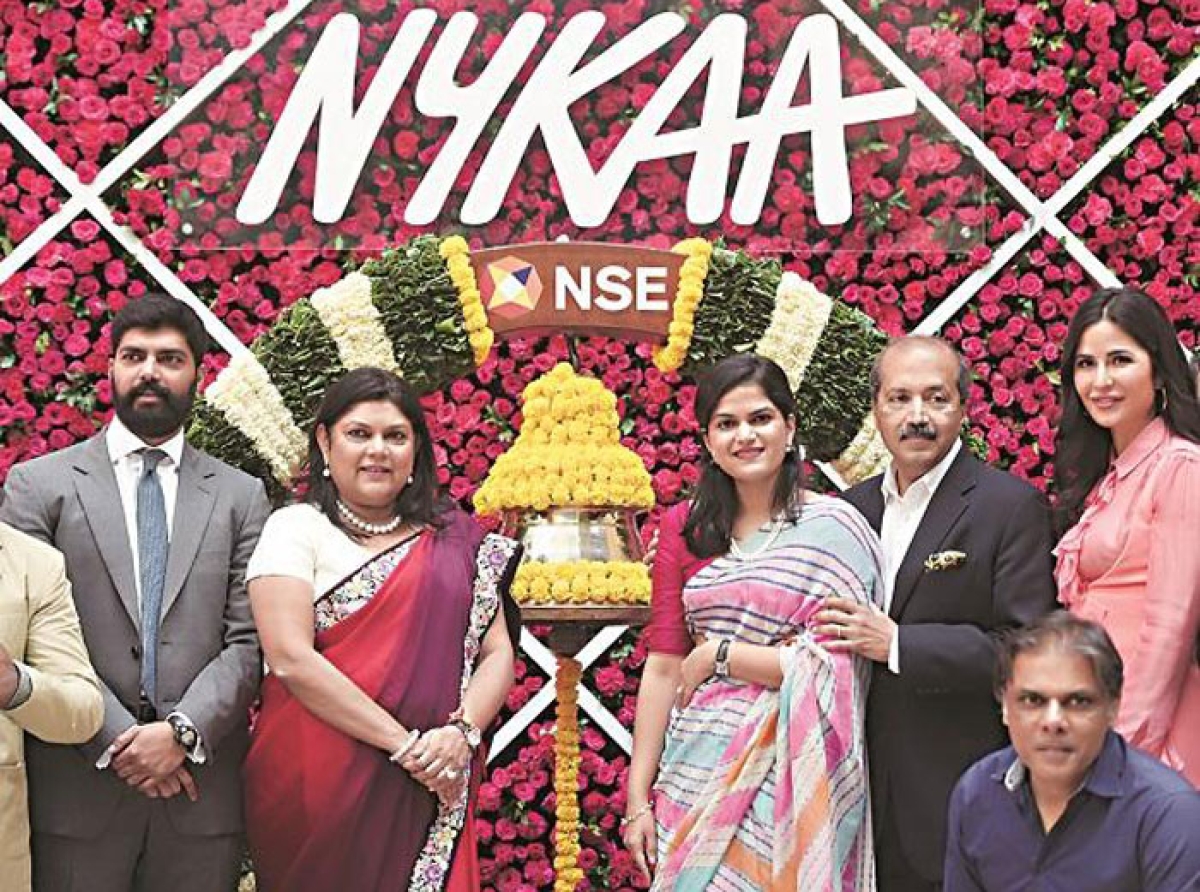 Nykaa’s market capitalization crosses the trillion rupee mark