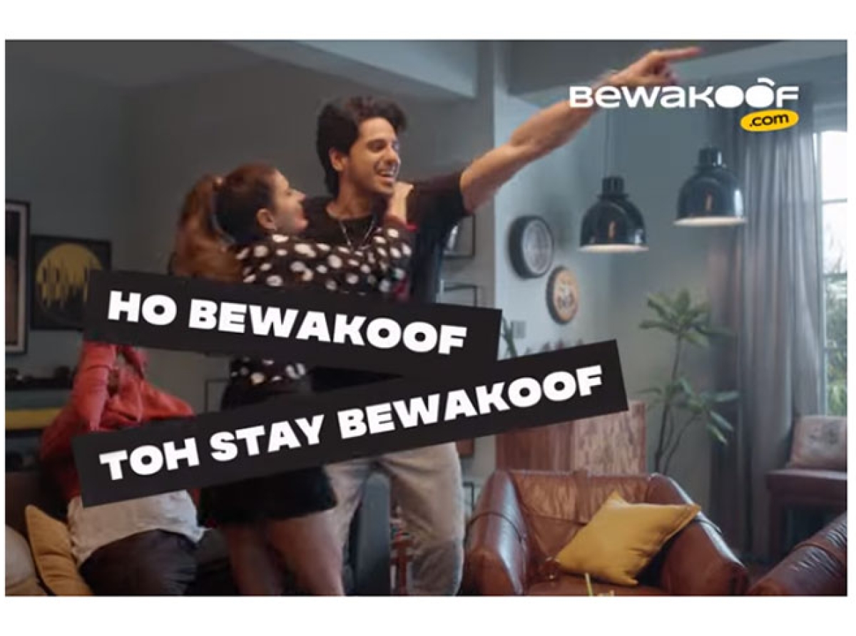 Sidharth Malhotra and Fatima Sana Shaikh star in the Bewakoof ad