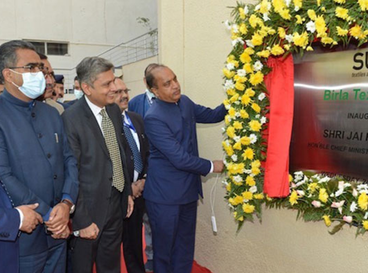 Sutlej Textiles and Industries Ltd.'s Baddi facility opens with a Rs. 239 crore investment