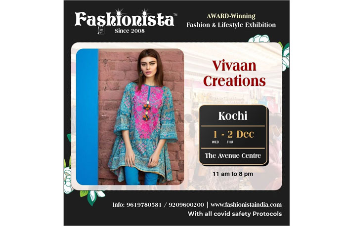 Kochi and Coimbatore will host a fashionista shopping fair
