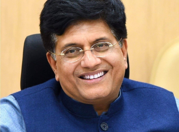 Piyush Goyal assesses the progress made toward the goal of a $100 billion textile turnover