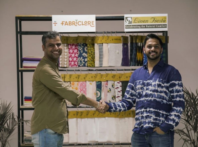 Fabriclore: Collaborates with linen fabric manufacturer