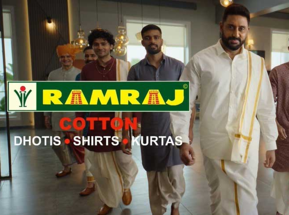 New campaign featuring Abhishek Bachchan and Chennaiyin FC Players launched by Ramraj Cotton 