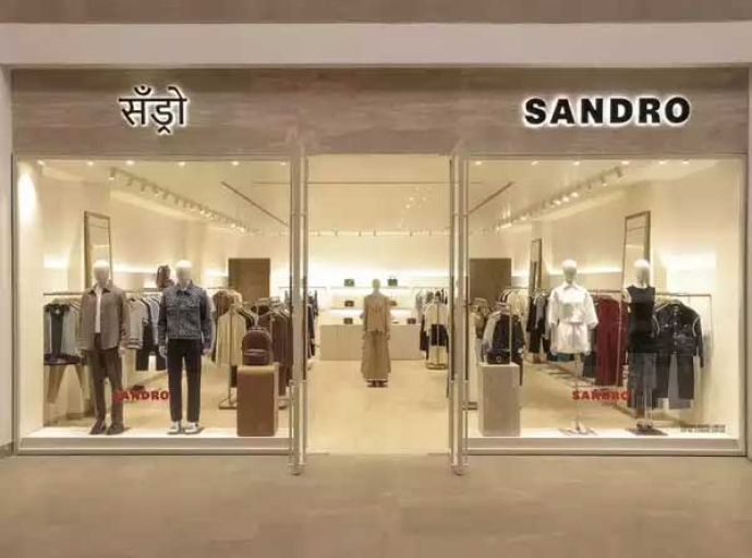 Sandro Paris launches debut store in India at Mumbai