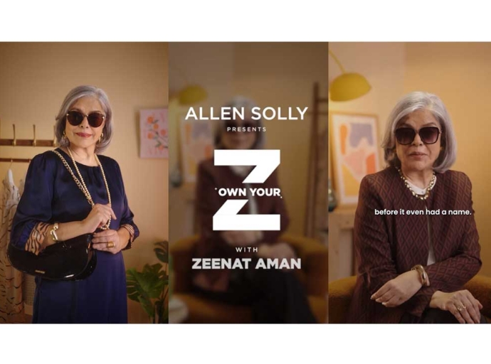 Allen Solly launches new Valentine’s Day campaign with Zeenat Aman