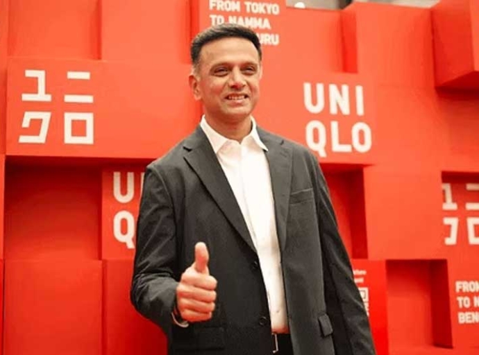 Uniqlo inaugurates debut store in Bengaluru with cricket icon Rahul Dravid