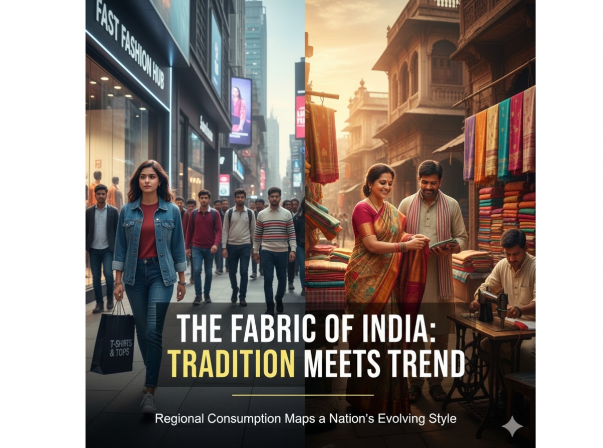 Textile Consumption Map Regional consumption trends map the nation's evolving fashion landscape