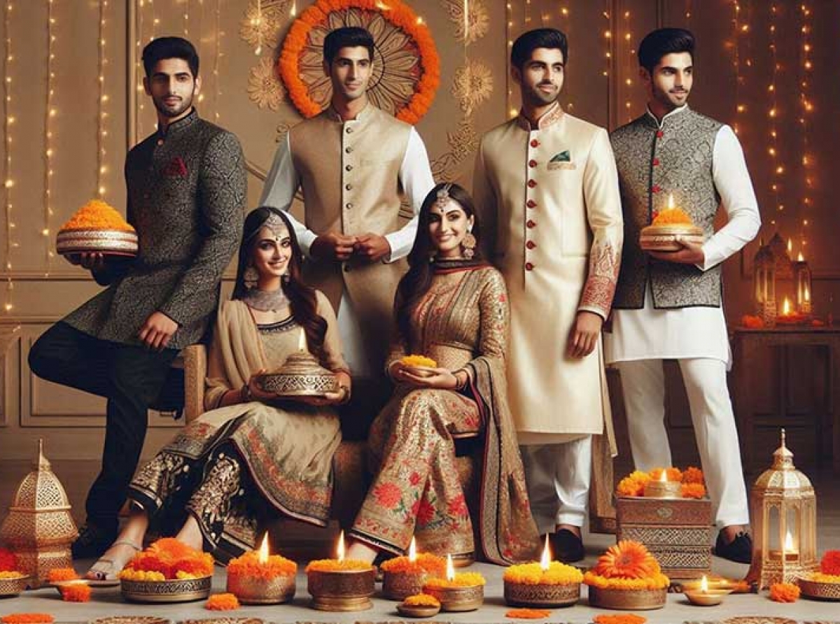 Traditional Indian festive wardrobe shifts towards ‘celebratory comfort’