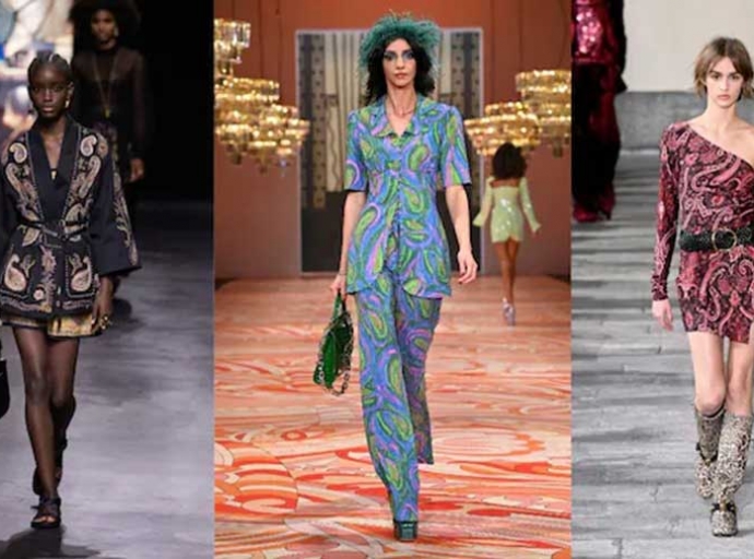 Global apparel markets reclaim the iconic paisley motif